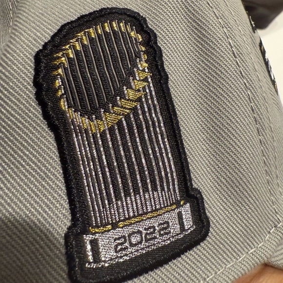 Houston Astros World Series Champions 2022 Gray Cap - Picture 6 of 10